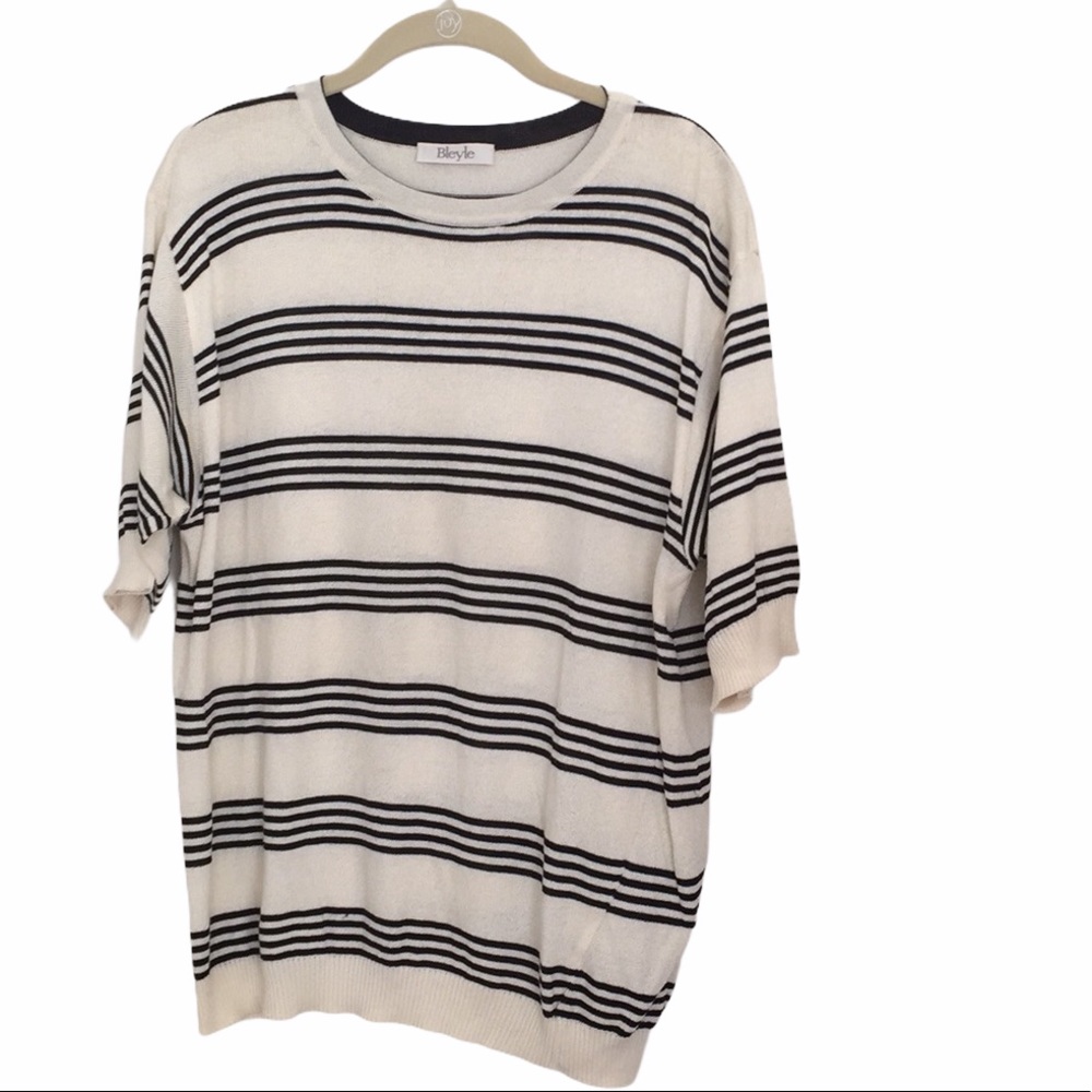 BLEYLE striped sweater size XL